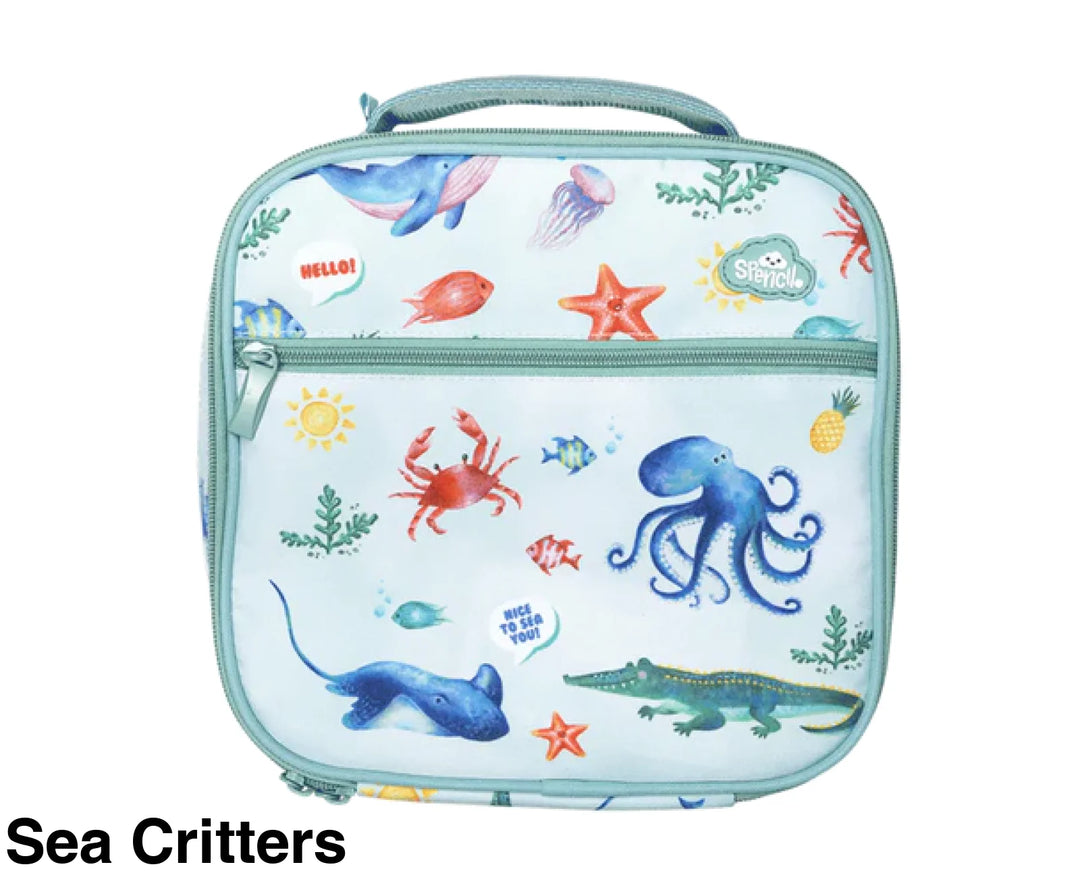 Spencil Little Cooler Lunch Bag Sea Critters