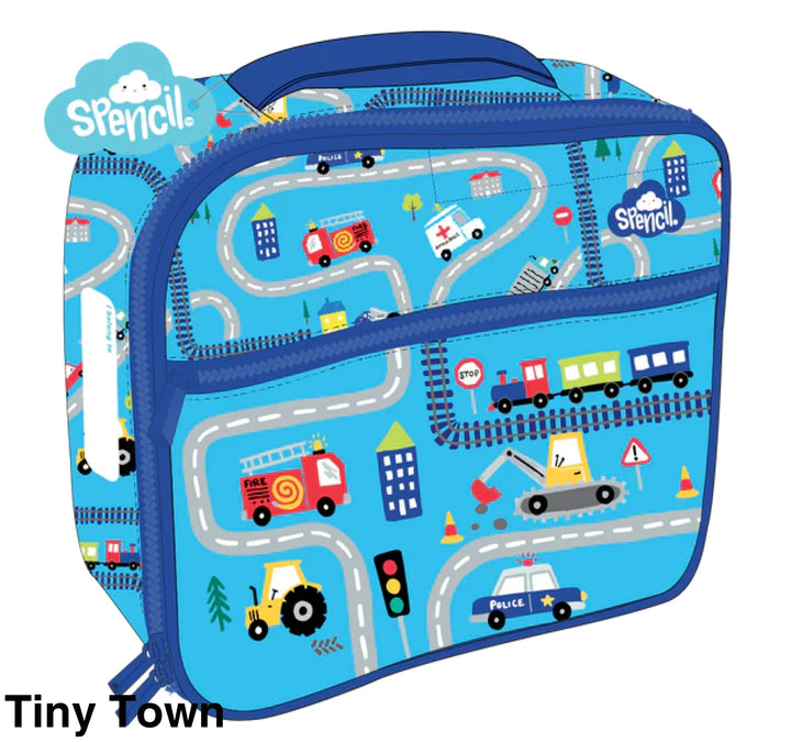 Spencil Little Cooler Lunch Bag Tiny Town