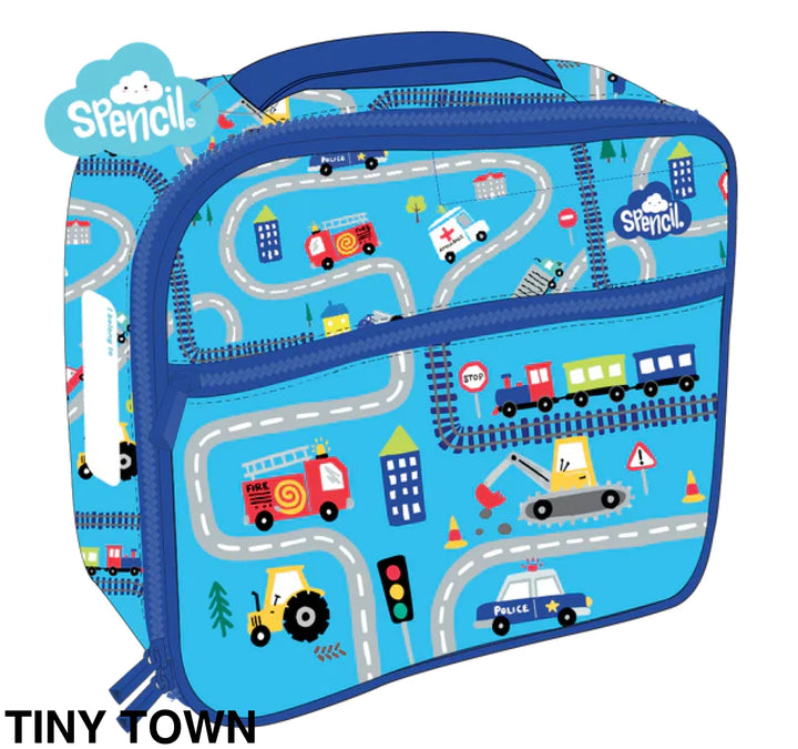 Spencil Little Cooler Lunch Bag Tiny Town