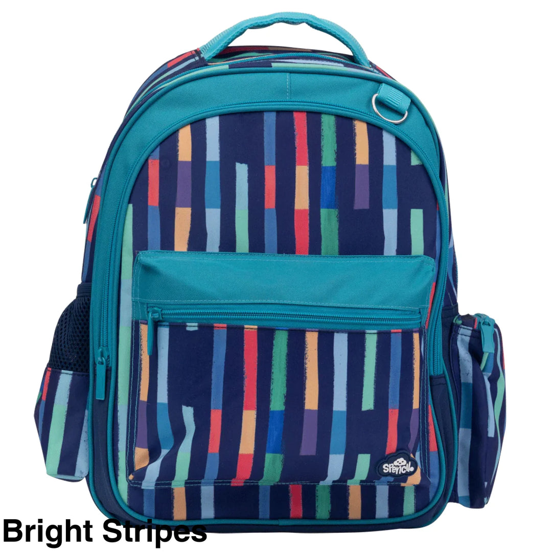 Spencil Little Kids Backpack Bright Stripes