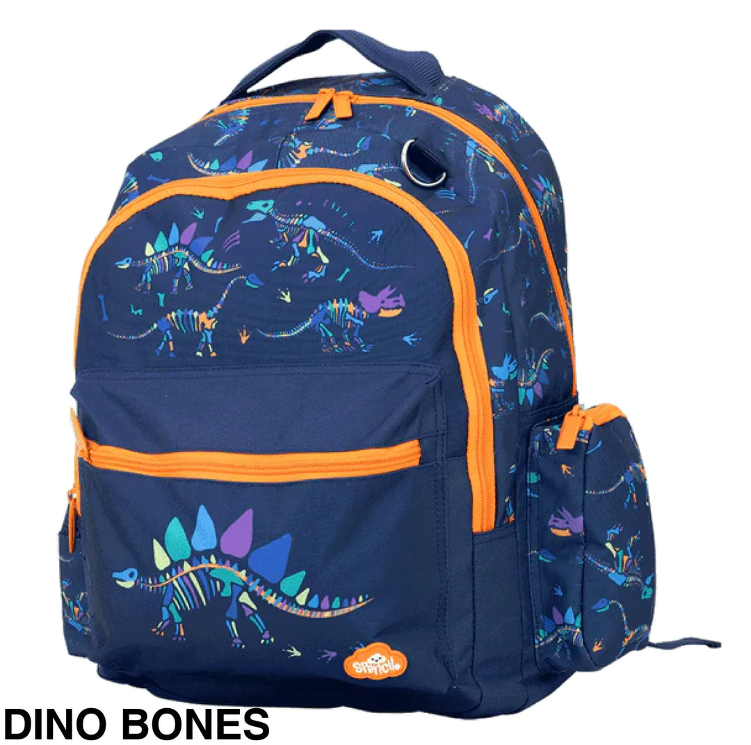 Spencil Little Kids Backpack Dino Bones