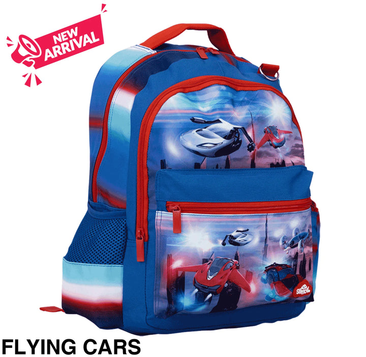 Spencil Little Kids Backpack Flying Cars