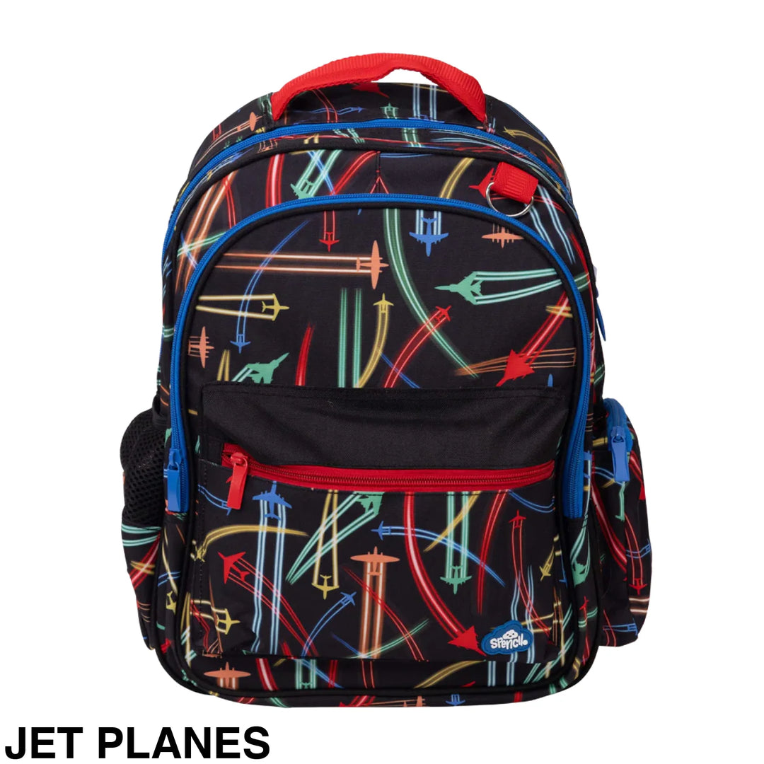 Spencil Little Kids Backpack Jet Planes