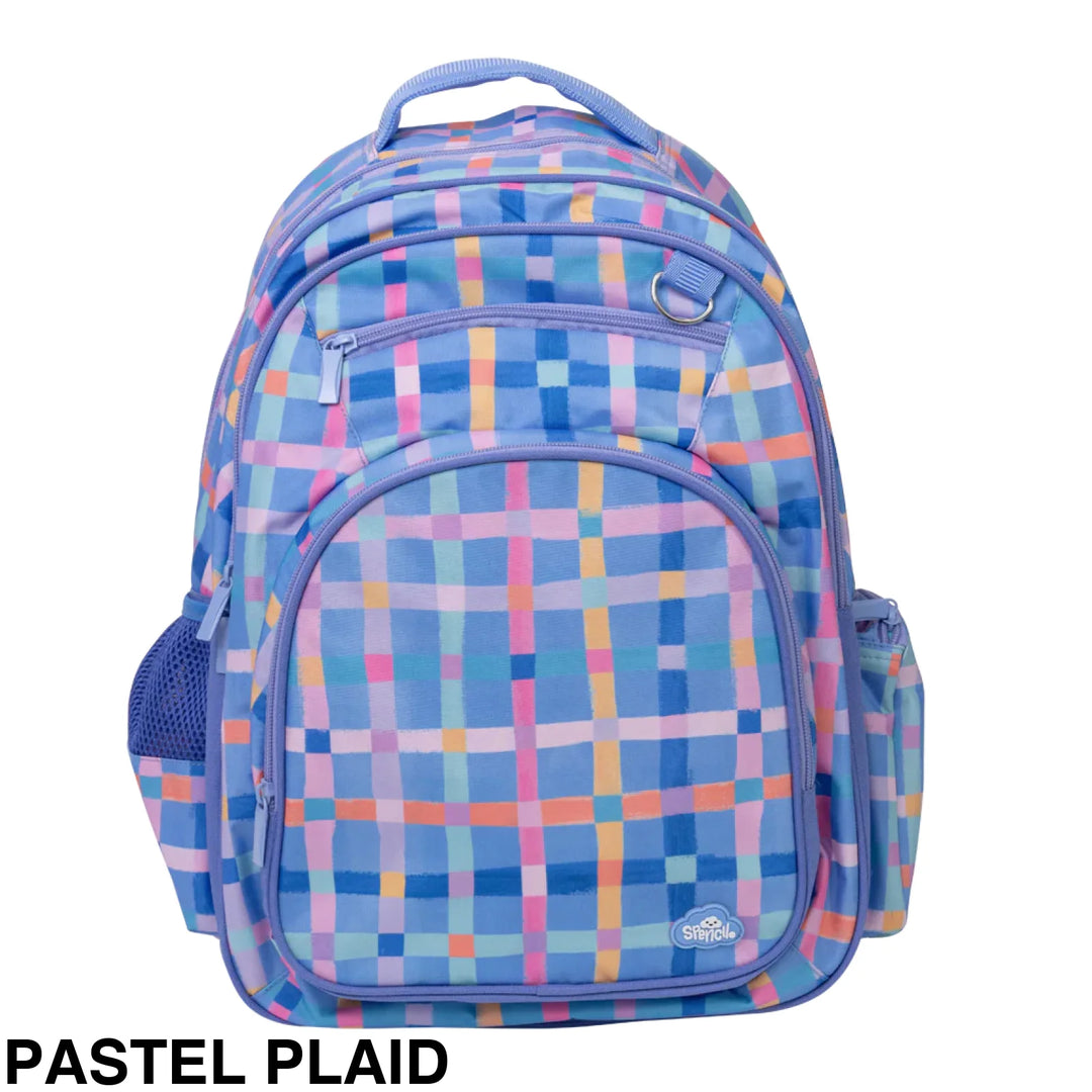 Spencil Little Kids Backpack Pastel Plaid