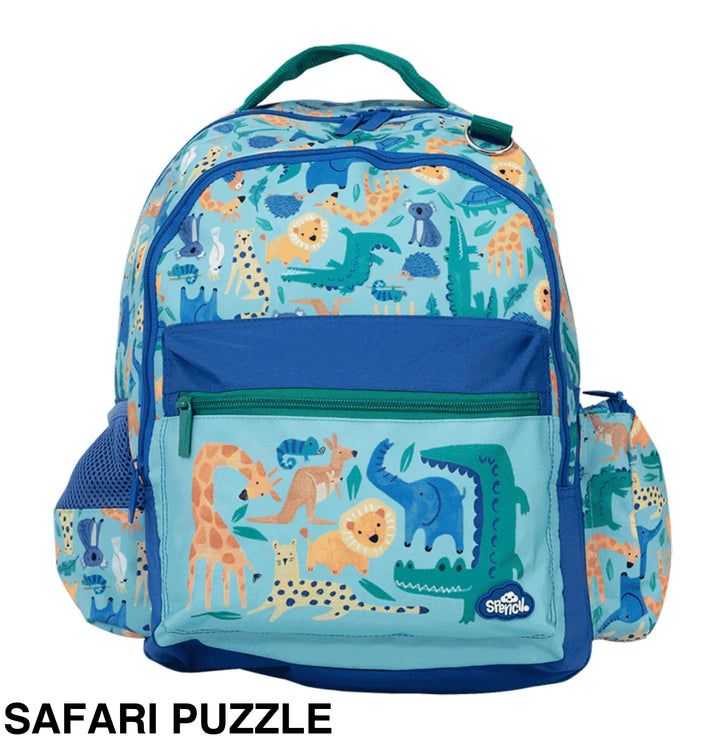 Spencil Little Kids Backpack Safari Puzzle