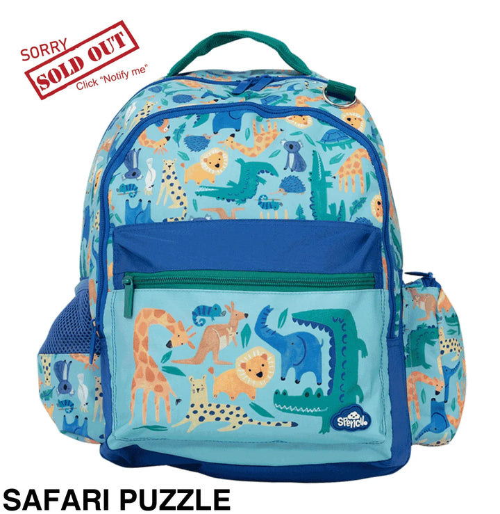 Spencil Little Kids Backpack Safari Puzzle