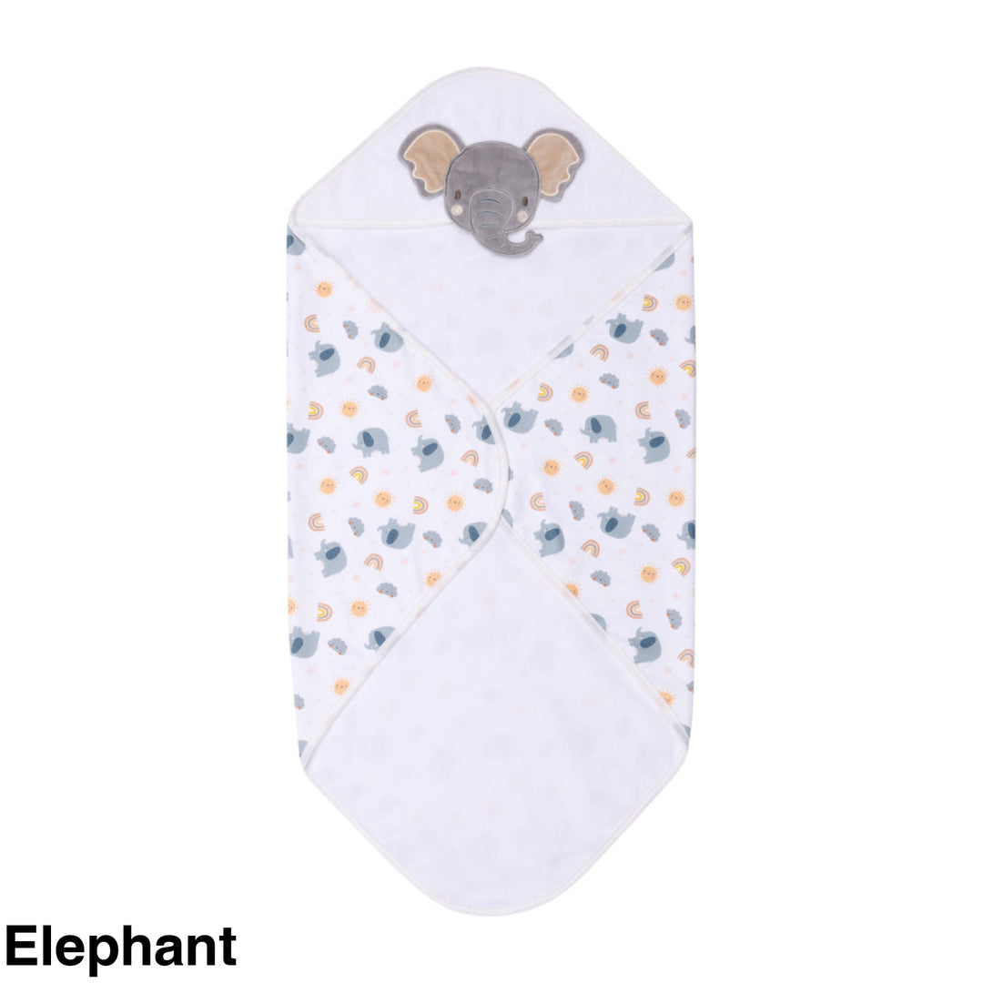 Splosh Baby Hooded Towel Elephant