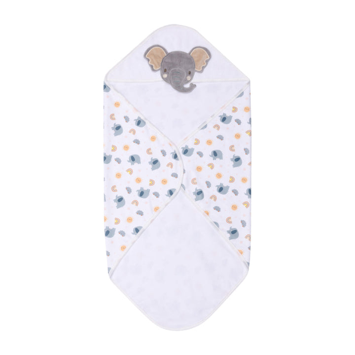 Splosh Baby Hooded Towel Elephant