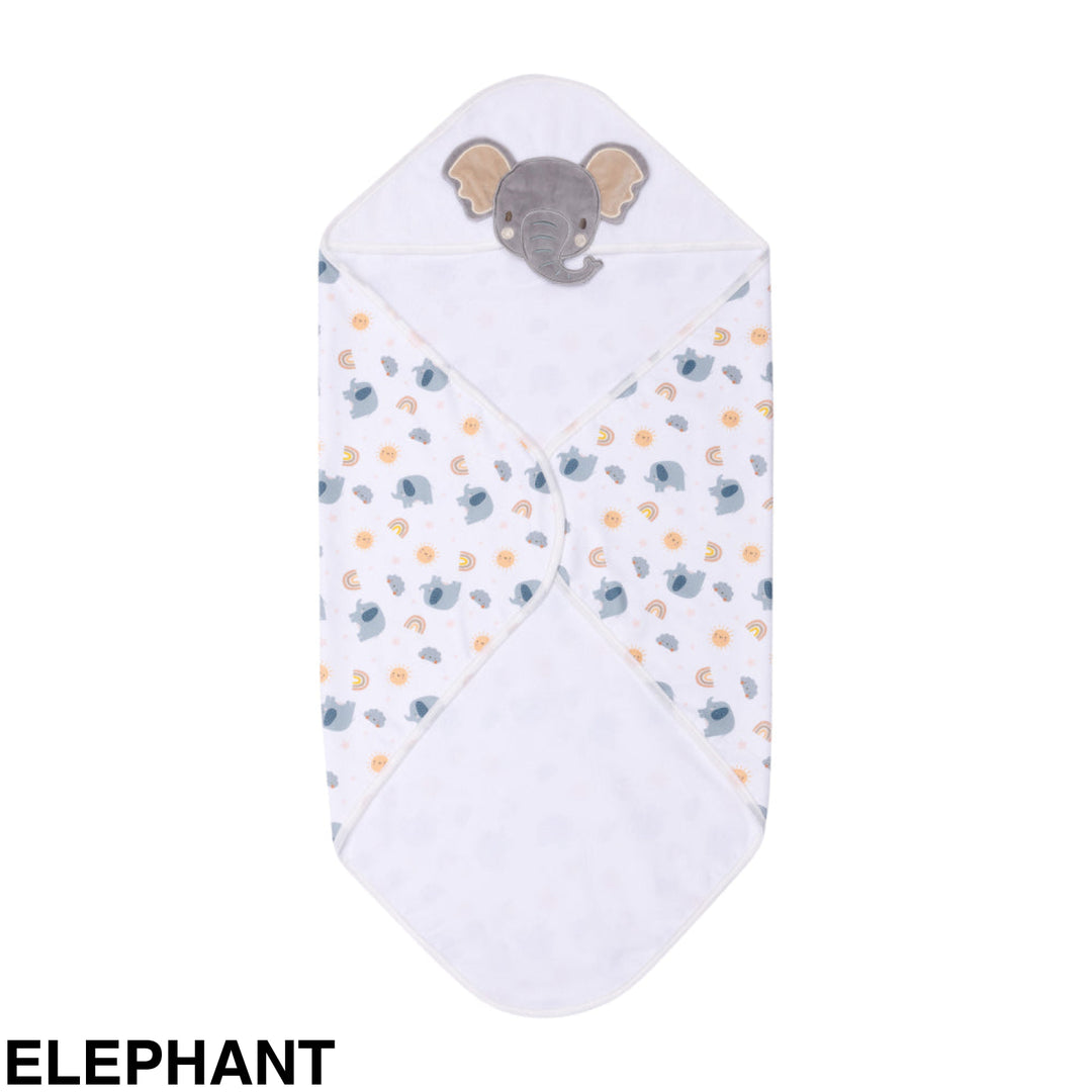 Splosh Baby Hooded Towel Elephant