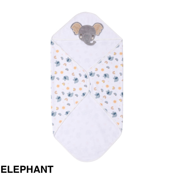 Splosh Baby Hooded Towel Elephant