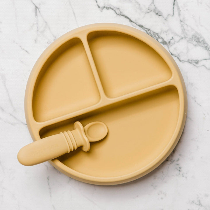 Starting Solids Suckie Scoop Divided Plate Biscoff