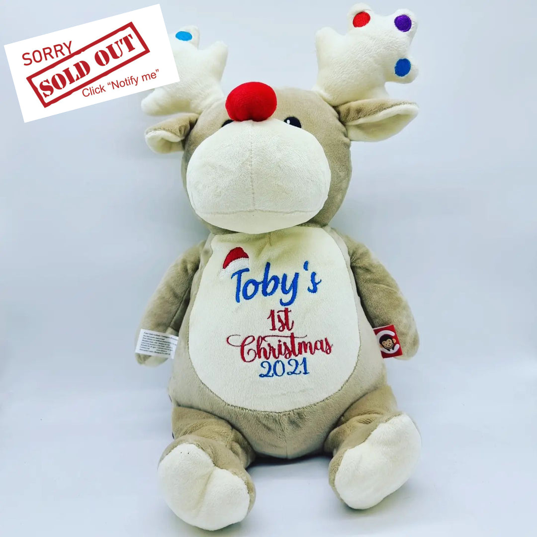 Taupe Reindeer Cubbie