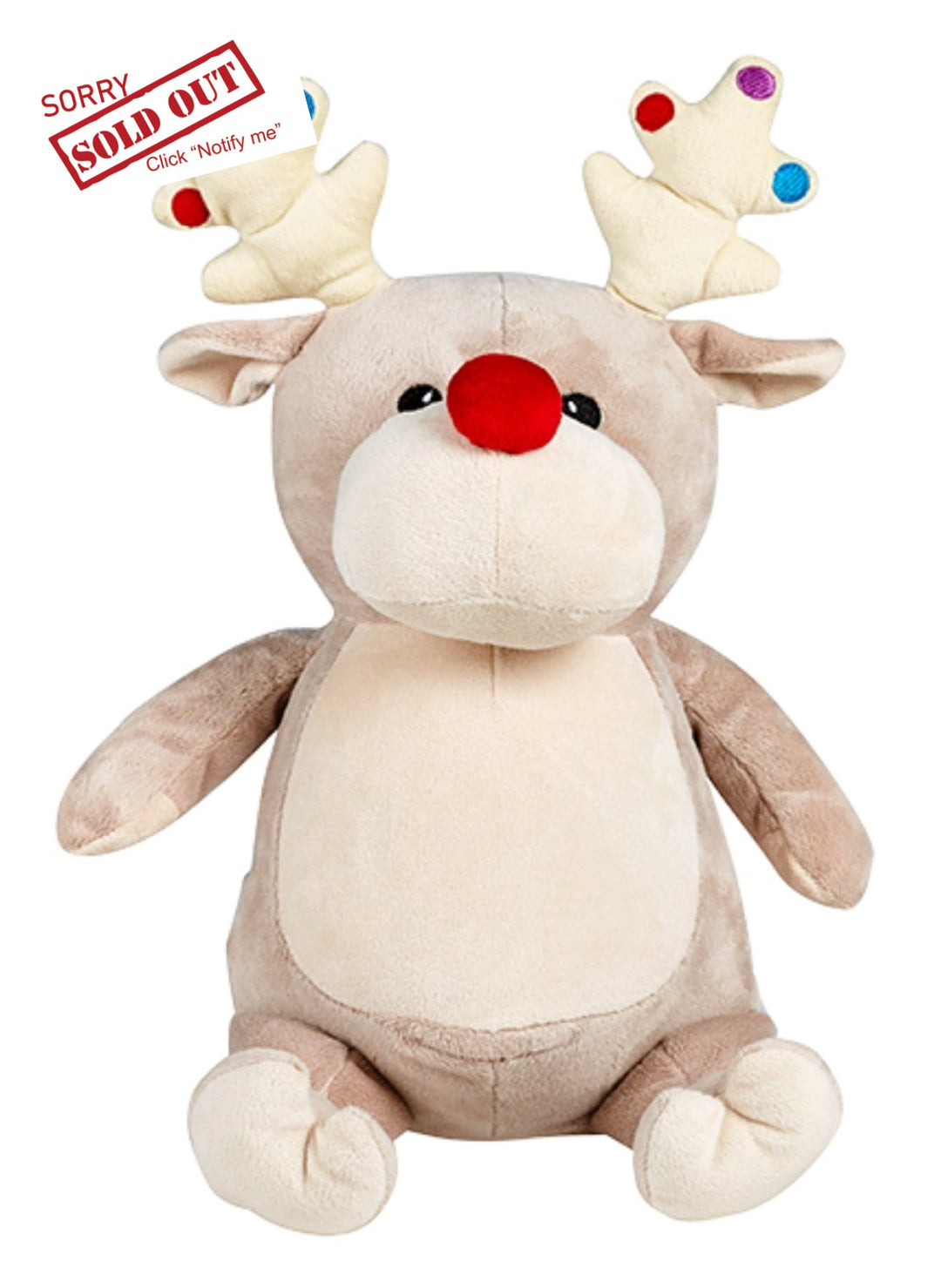 Taupe Reindeer Cubbie