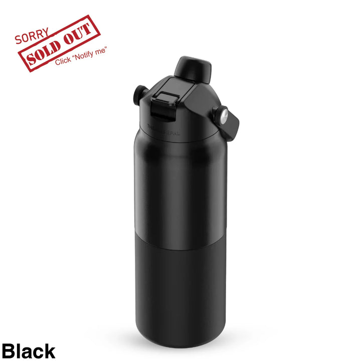 The Aussie Pal Cooler Pal Insulated Bottle 1L Black
