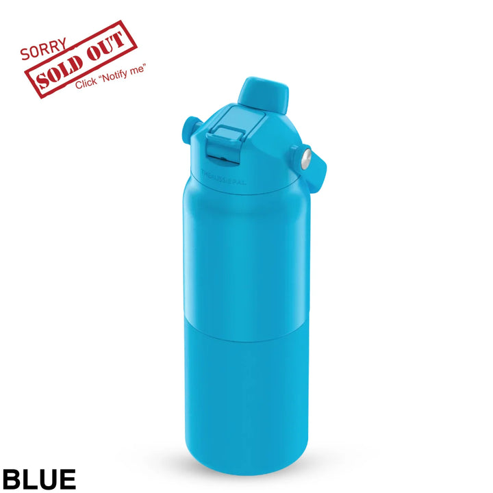 The Aussie Pal Cooler Pal Insulated Bottle 1L Blue