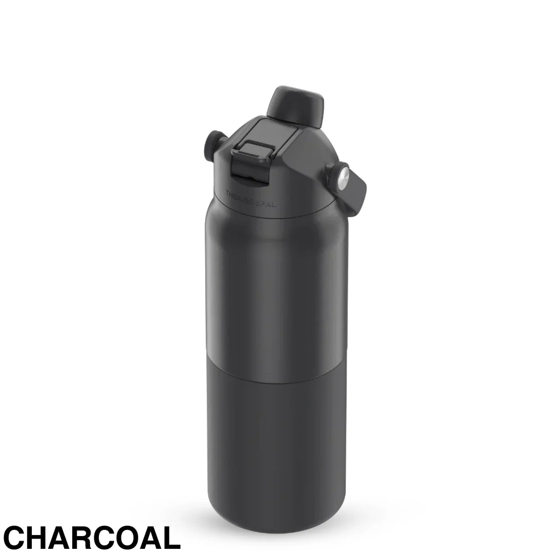 The Aussie Pal Cooler Pal Insulated Bottle 1L Charcoal