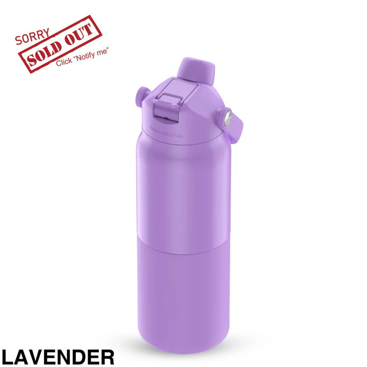 The Aussie Pal Cooler Pal Insulated Bottle 1L Lavender