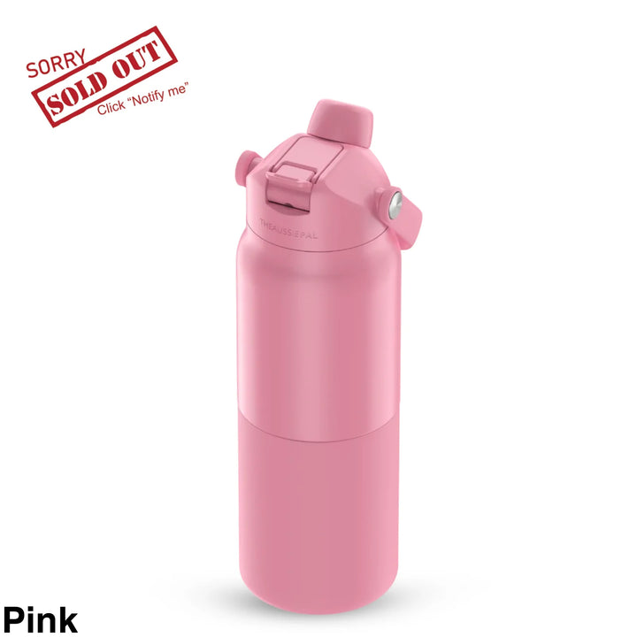 The Aussie Pal Cooler Pal Insulated Bottle 1L Pink