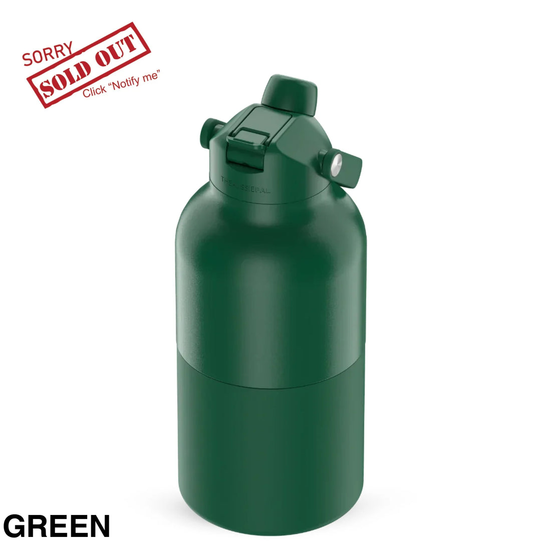 The Aussie Pal Cooler Pal Insulated Bottle 2L Green