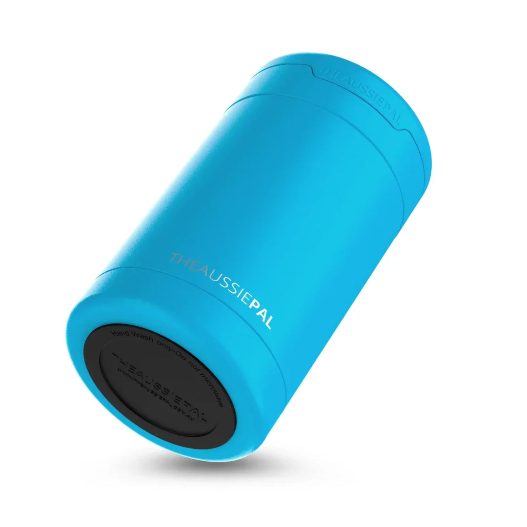 The Aussie Pal Cooler Insulated Stubby Holder Blue