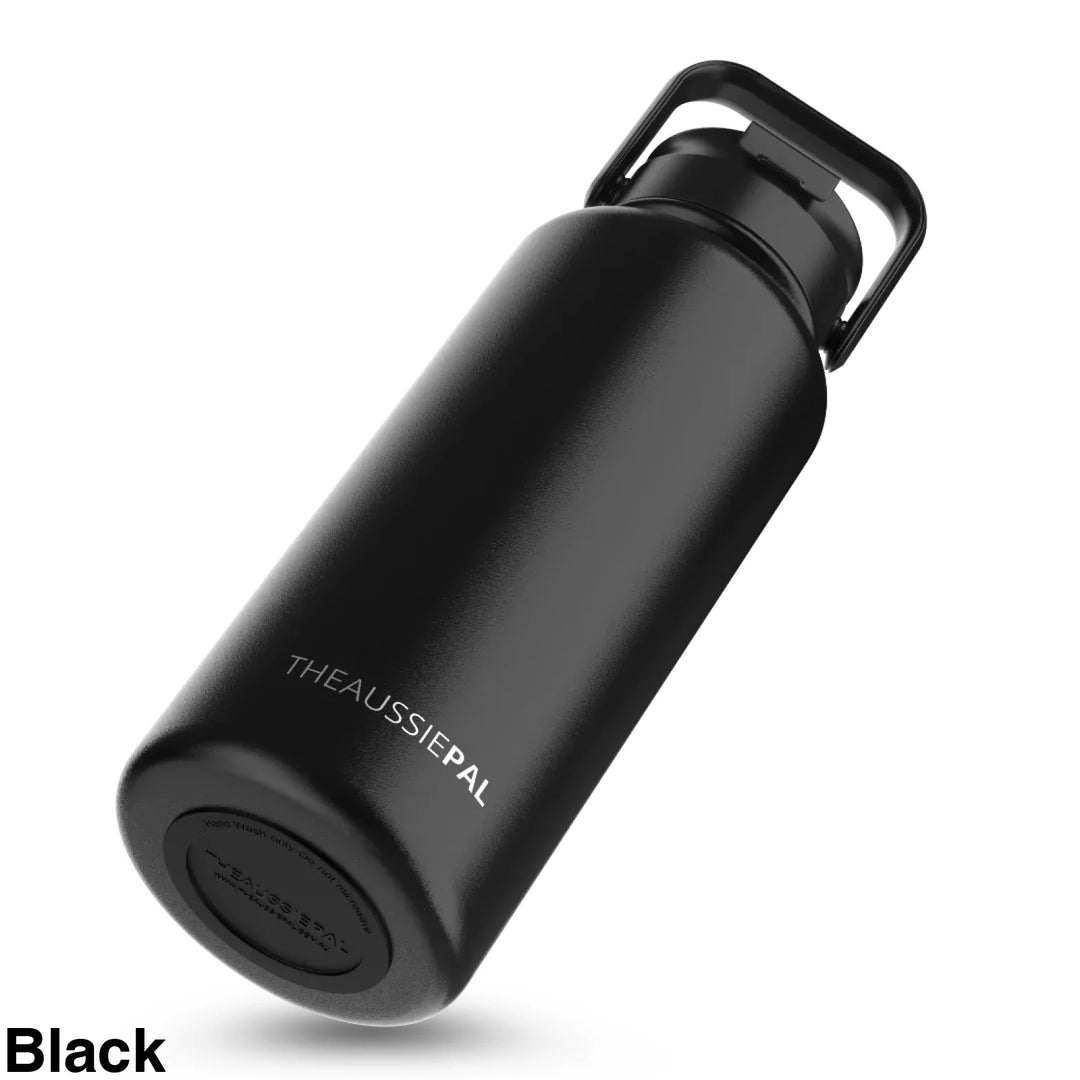 The Aussie Pal Insulated Water Bottle 950Ml Black