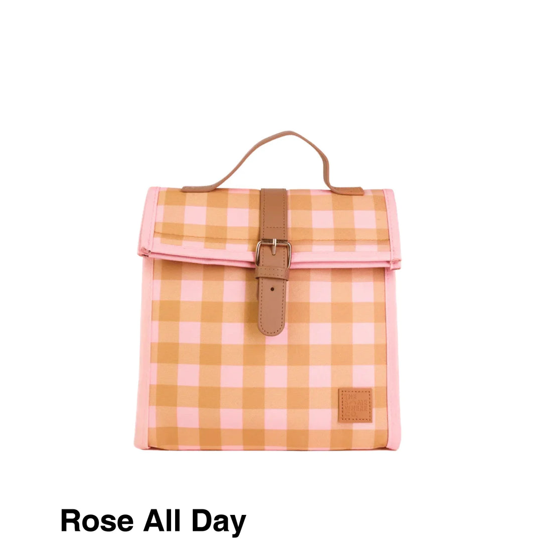 The Somewhere Co Lunch Satchel Rose All Day