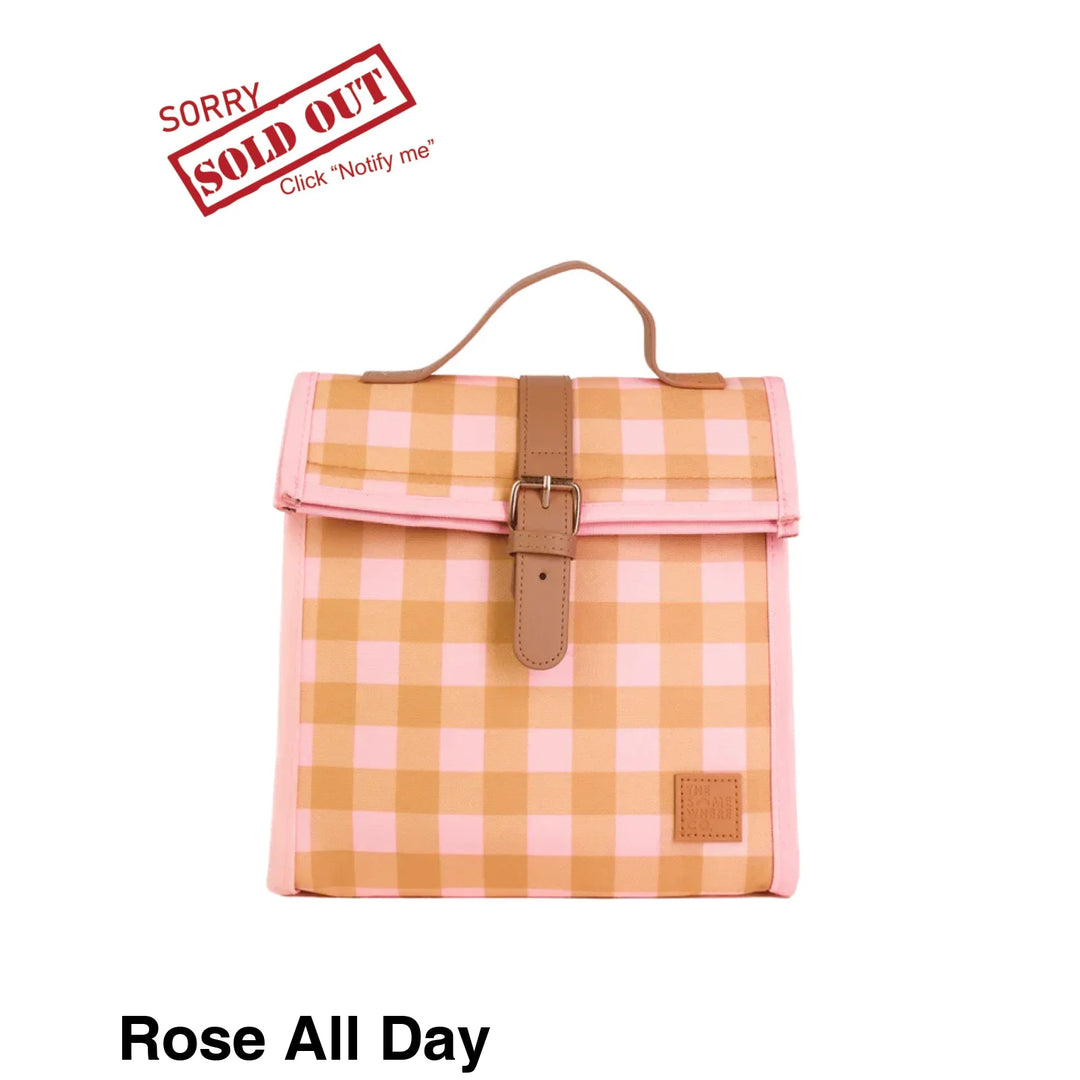 The Somewhere Co Lunch Satchel Rose All Day