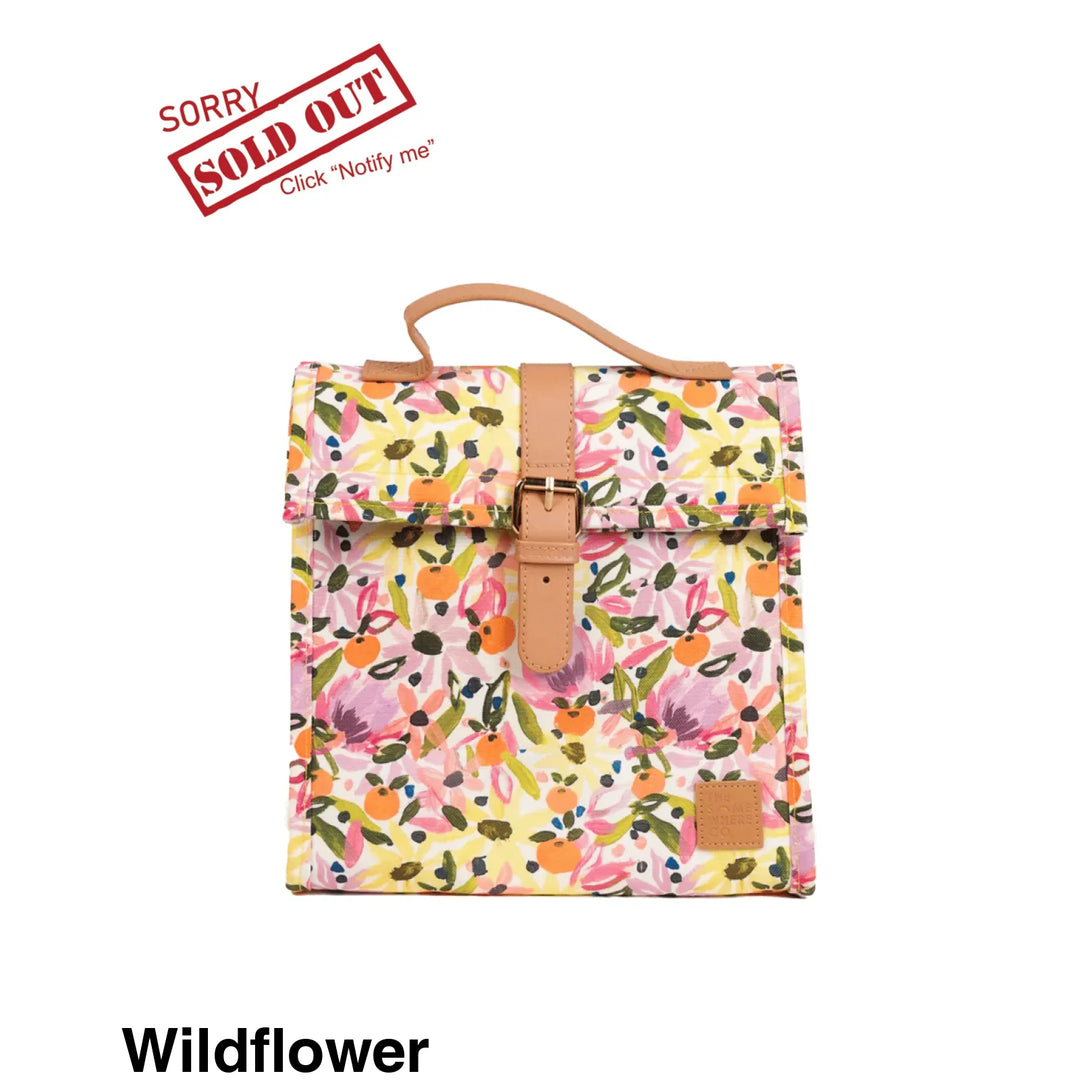 The Somewhere Co Lunch Satchel Wildflower