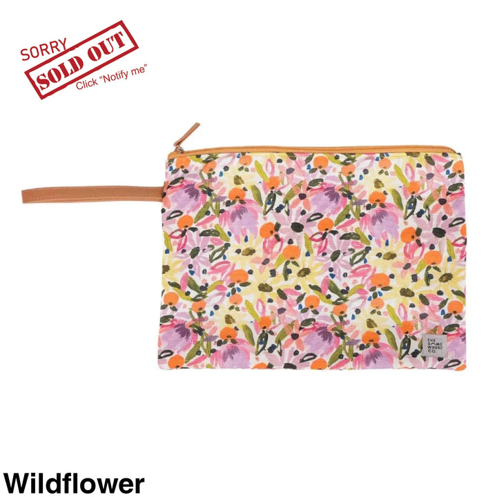 The Somewhere Co Wet Bag Small Wildflower