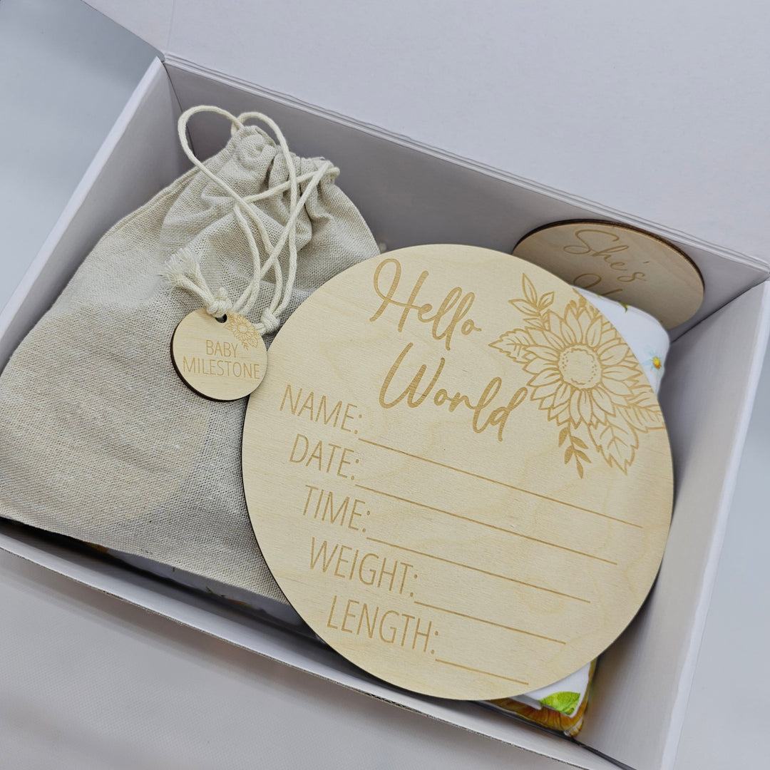 Ultimate Baby Gift Box - Sunflower