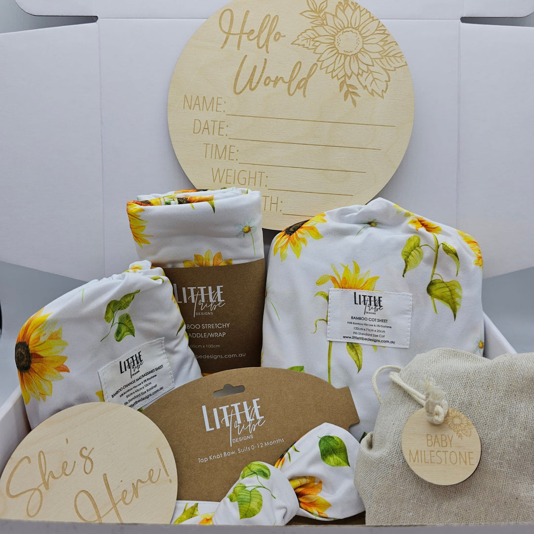 Ultimate Baby Gift Box - Sunflower