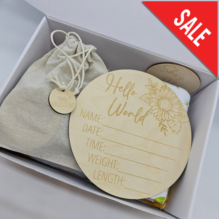 Ultimate Baby Gift Box - Sunflower