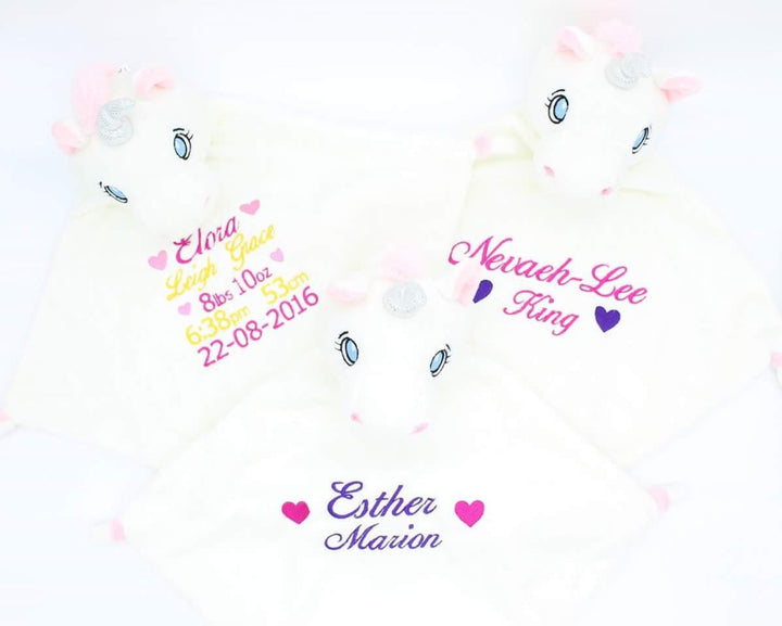 White Unicorn Comforter