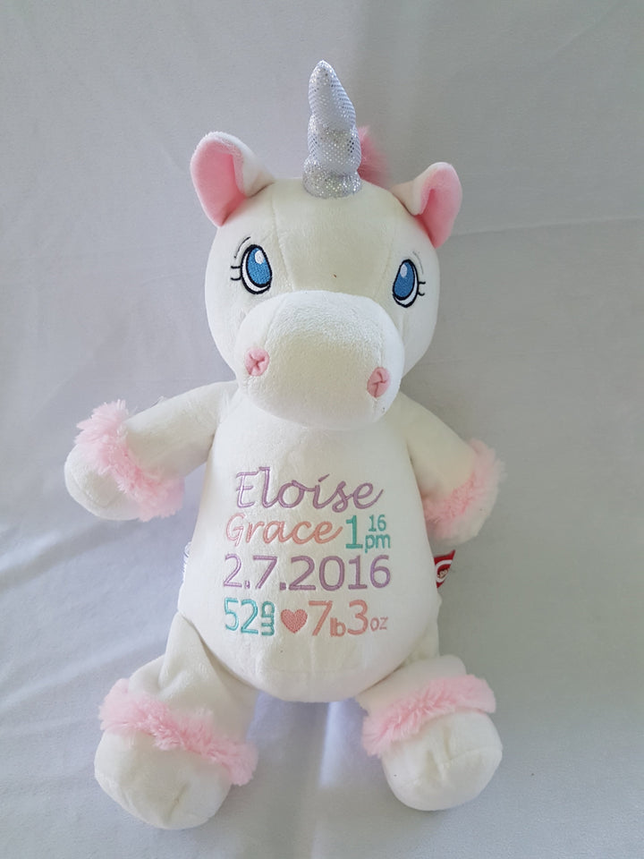 Unicorn White Cubbie