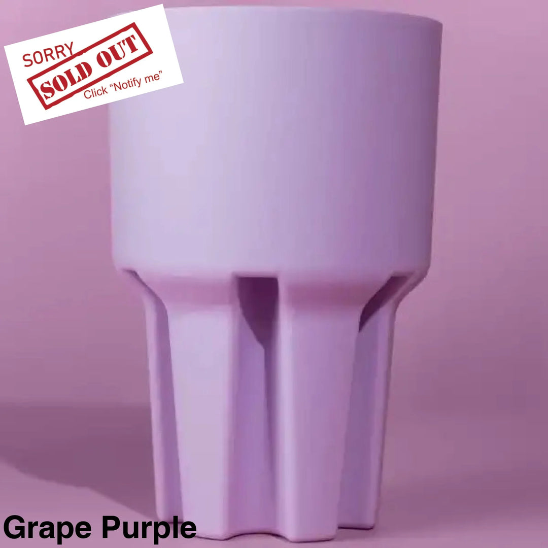Willy & Bear Car Cup Holder Extender Grape Purple