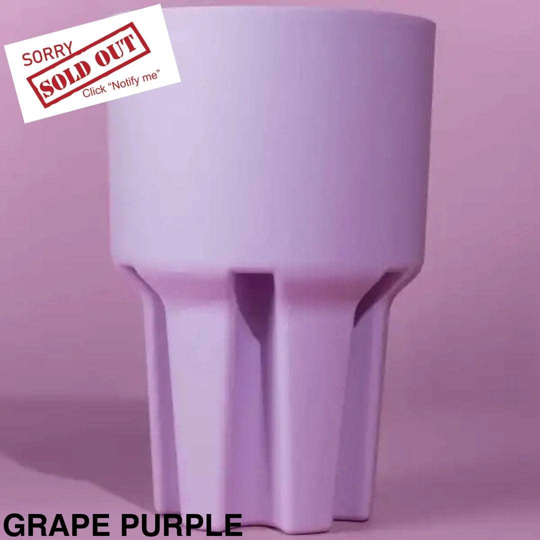Willy & Bear Car Cup Holder Extender Grape Purple