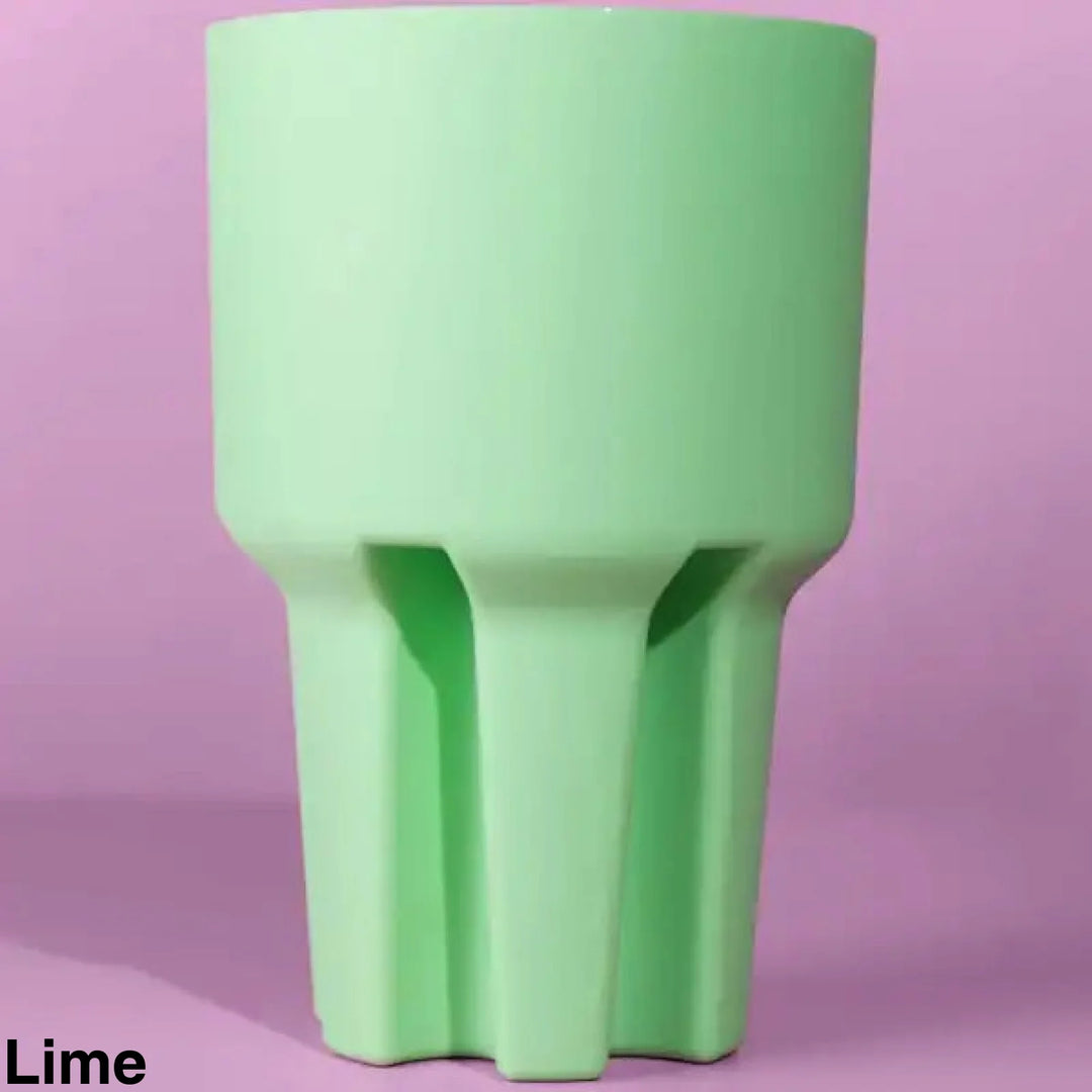 Willy & Bear Car Cup Holder Extender Lime