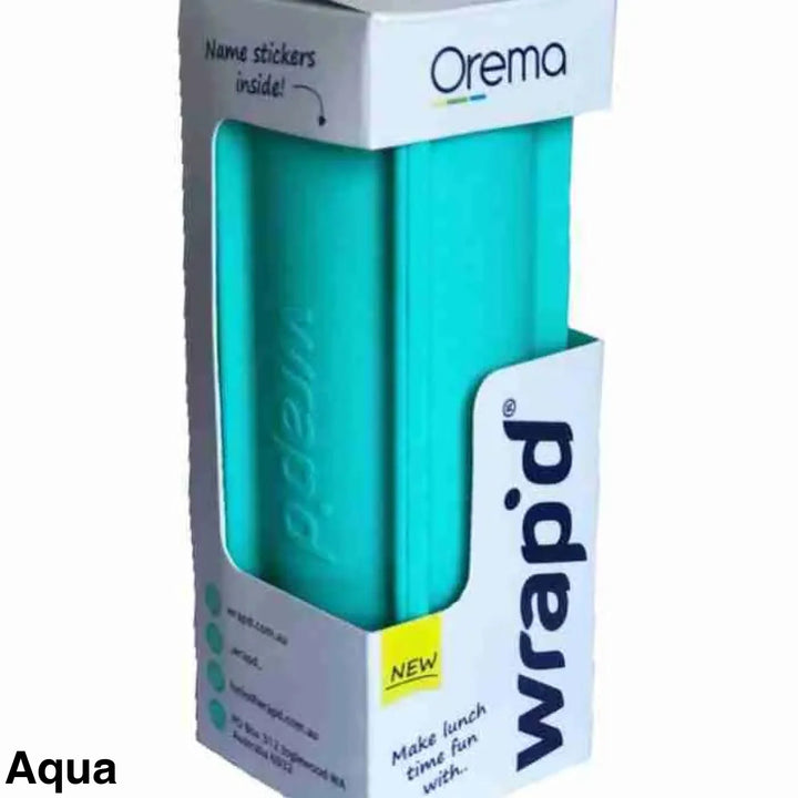 Wrapd Silicone Wrap Holder Aqua