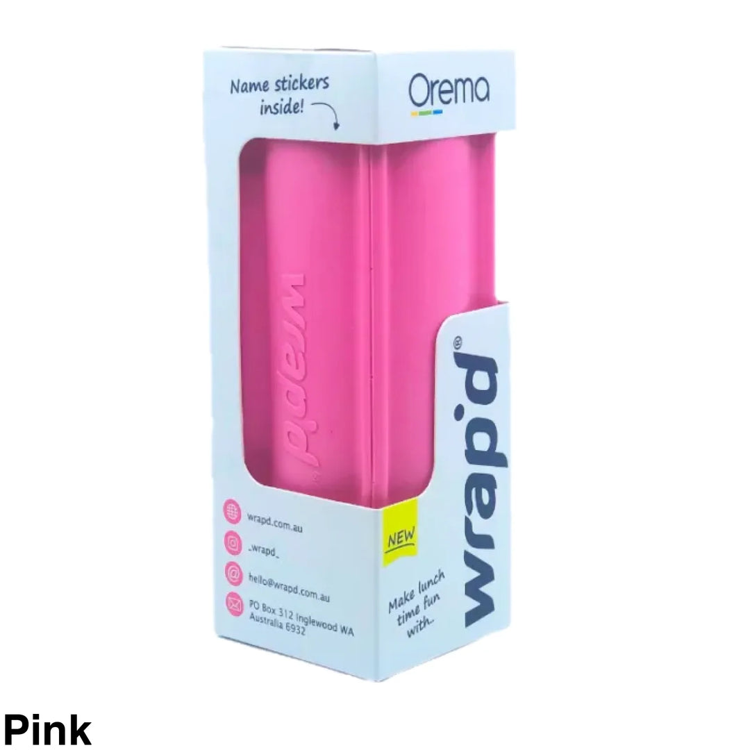 Wrapd Silicone Wrap Holder Pink