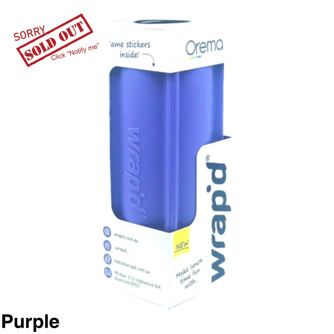 Wrapd Silicone Wrap Holder Purple