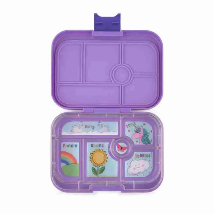 Yumbox Original 6 Compartment Dreamy Purple (Unicorn Tray)