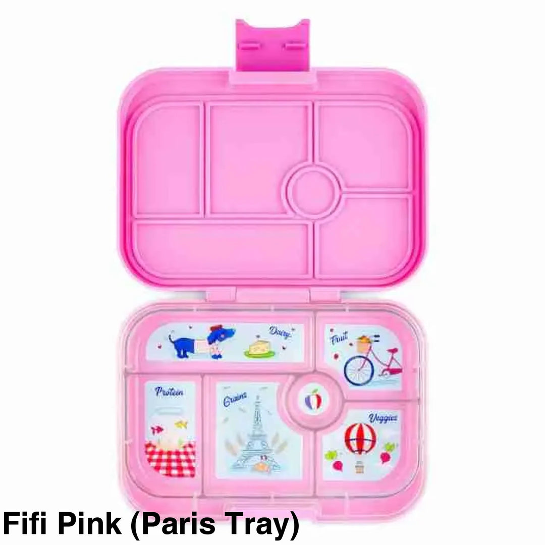 Yumbox Original 6 Compartment Fifi Pink (Paris Tray)