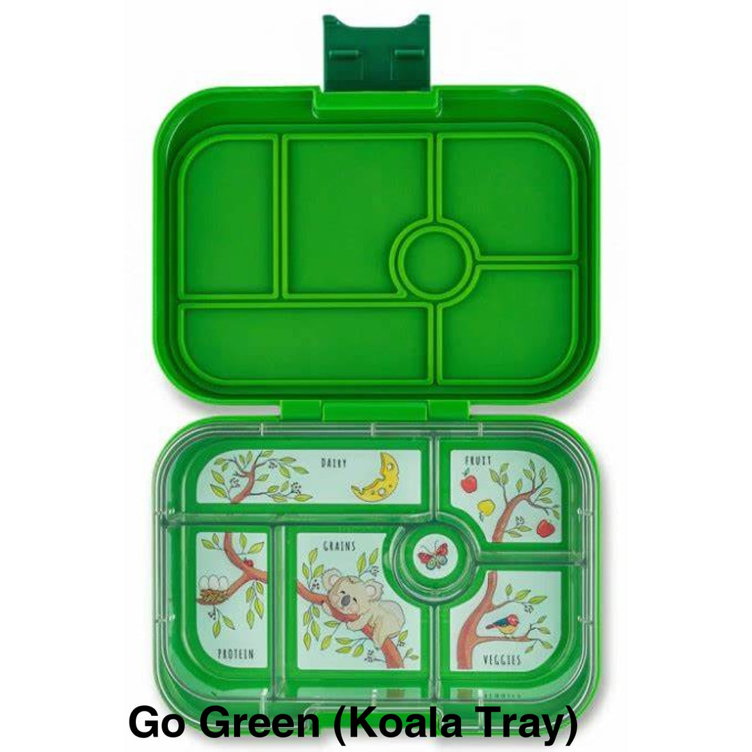 Yumbox Original 6 Compartment Go Green (Koala Tray)