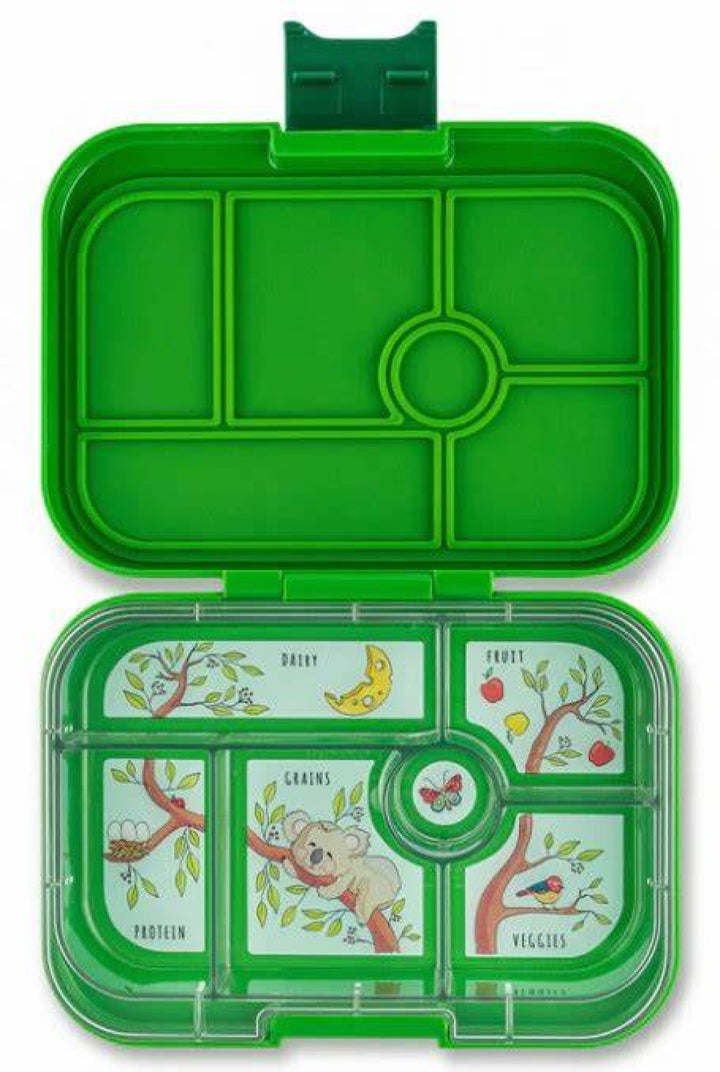 Yumbox Original 6 Compartment Go Green (Koala Tray)