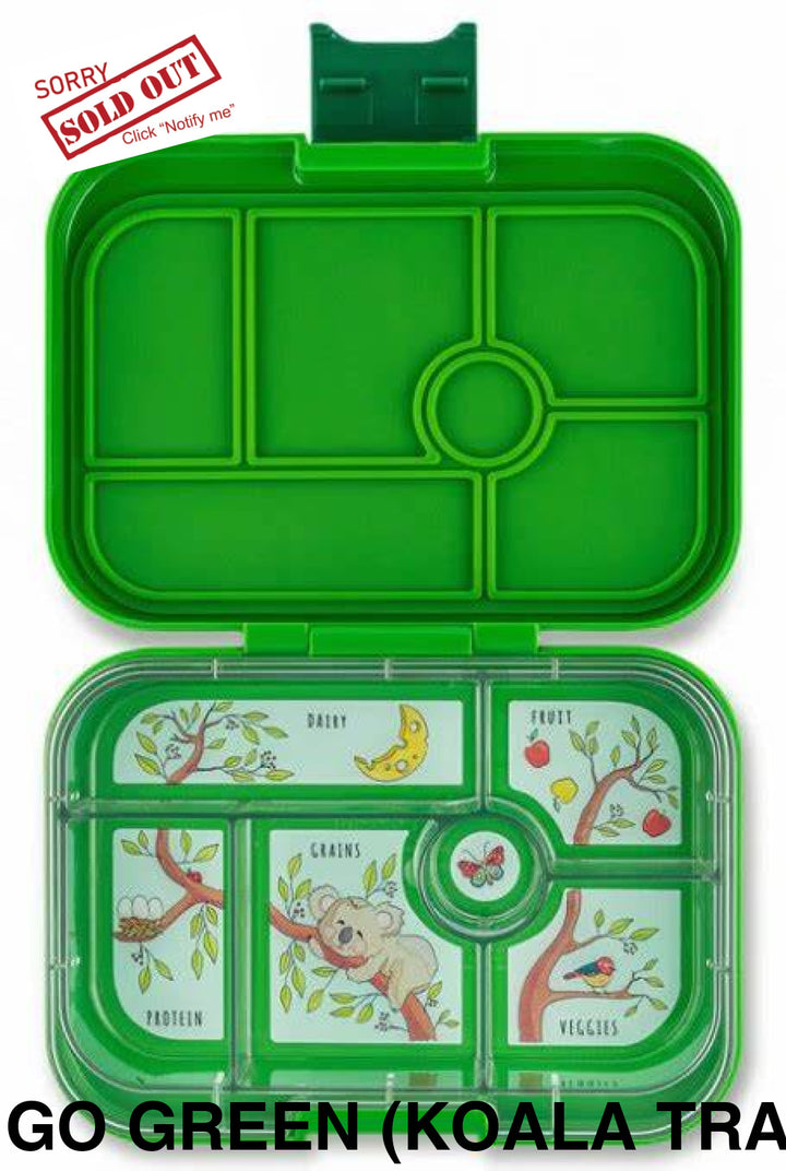 Yumbox Original 6 Compartment Go Green (Koala Tray)