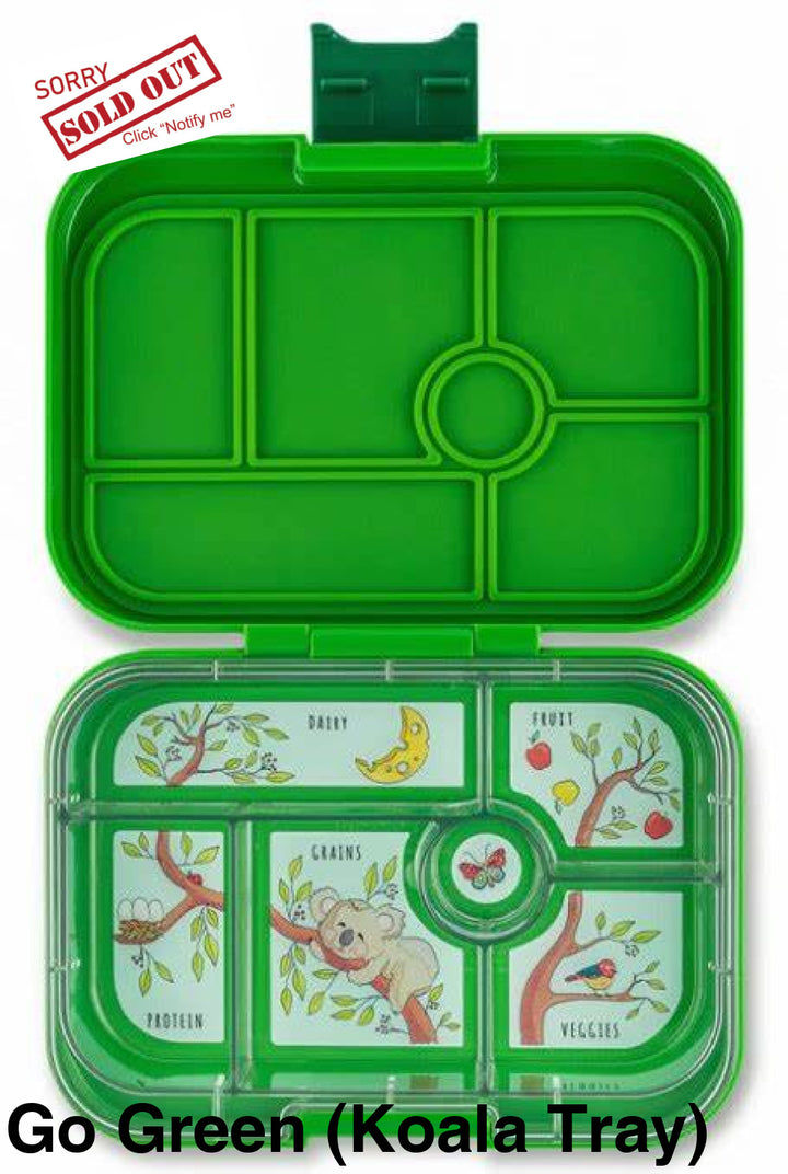 Yumbox Original 6 Compartment Go Green (Koala Tray)