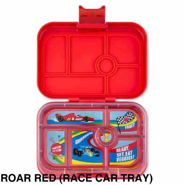 Yumbox Original 6 Compartment Roar Red (Race Car Tray)