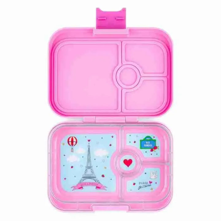 Yumbox Panino 4 Compartment Fifi Pink (Paris Tray)