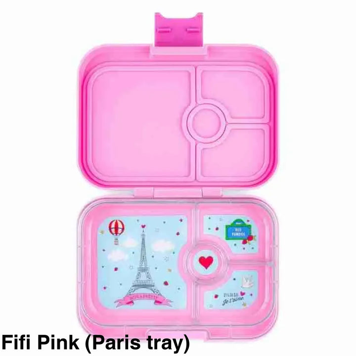 Yumbox Panino 4 Compartment Fifi Pink (Paris Tray)