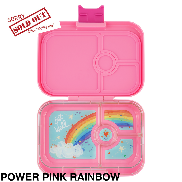 Yumbox Panino 4 Compartment Power Pink Rainbow